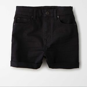 AE NE(X)T LEVEL CURVY DENIM HIGH-WAISTED SHORT